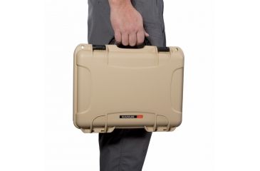 Image of Nanuk Hard Gun Case W/Foam Insert For Glock 2Up, 14.3in, Tan, Medium, 910S-080TN-0J0-18002