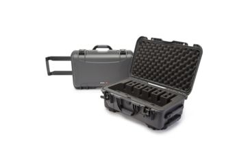 Image of Nanuk 935 6UP Hard Pistol Case w/ 6 UP Pistol Foam, 22in, Graphite, 935S-080GP-0A0-16708