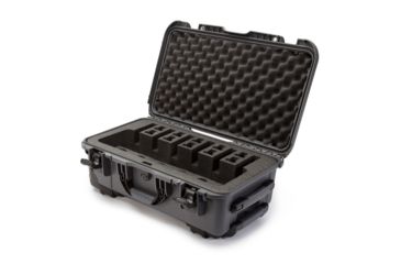 Image of Nanuk 935 6UP Hard Pistol Case w/ 6 UP Pistol Foam, 22in, Graphite, 935S-080GP-0A0-16708