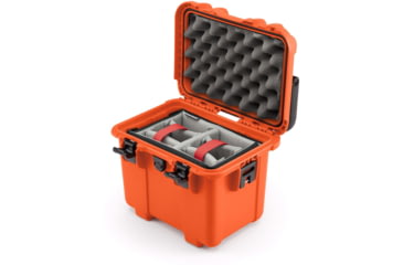 Image of Nanuk T20 Top Loader Case with Padded Divider, Orange, 11.19L, Small, T20S-020OR-0A0