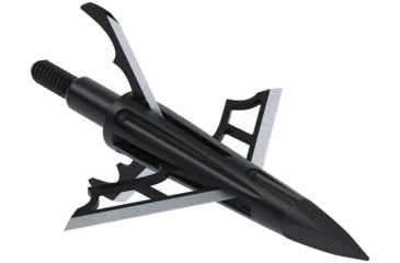 Image of New Archery Products  DK4 100 1 3/4in Broadheads - 3-Pack, Fixed Blade w/ Bleeder Blades, NAP-60-DK100