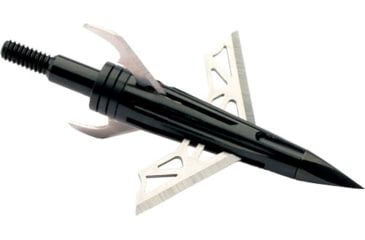 Image of New Archery Products  DK4 100 1 3/4in Broadheads - 3-Pack, Fixed Blade w/ Bleeder Blades, NAP-60-DK100