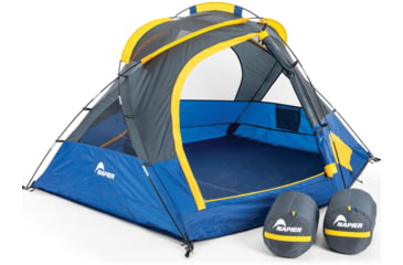 Image of Napier Lite Pack Tent, Blue/Gray/Yellow, 7.3ft x 6.8ft, 91200
