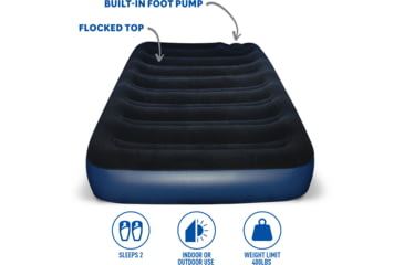 Image of Napier Sportz Air Mattress, Black, 75x42x5 in, 32200