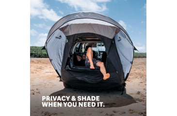 Image of Napier Sportz Cove Tent, Small to Mid-Sized SUV/CUV, Black/Gray, 61000