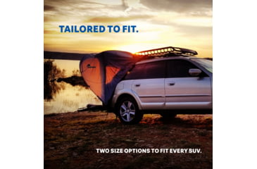 Image of Napier Sportz Cove Tent, Small to Mid-Sized SUV/CUV, Black/Gray, 61000