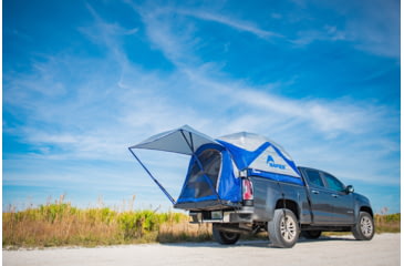 Image of Napier Sportz Truck Tent, 57 Series, Compact Regular Bed 6-6.1 ft, Blue/Gray, 57044
