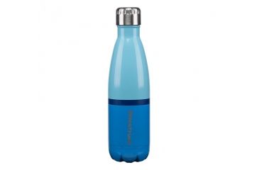 Image of Nathan Chroma Steel Bottle 3 Tone, Blue Radiance/Cendre Blue, 500mL NS4429-0282-500ML