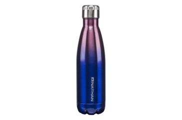 Image of Nathan Chroma Steel Bottle Ombr, Azalea/Monaco Blue, 500ml, NS4427-0278-500ML