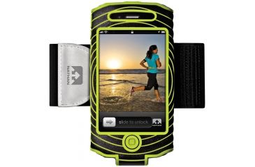 Image of Nathan SonicBoom Armband Case for iPhone 4/4S, Black/Lime, ntn0037-Black/Lime