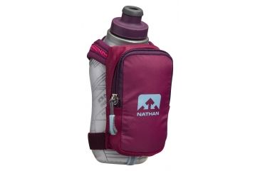 Image of Nathan SpeedShot Plus Insulated Flask 12oz, Sangria/Magenta Rose, NS4858-0340-00
