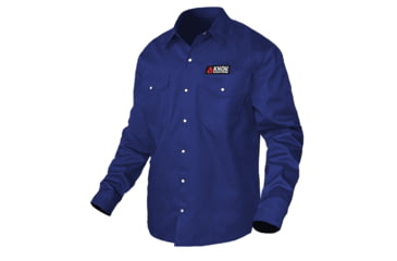 Image of National Body Armor Knox Fr Shirt Navy Blue With Pearl Snap Buttons 0E3255DA, Snap Shirt N Blue S