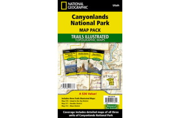 Image of National Geographic Canyonlands Np Map Pack TI01021193B