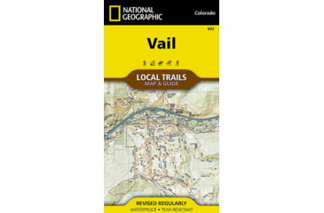 Image of National Geographic Trail Ilustrated Series Maps, Vail Local Trails No.602, TI00000602