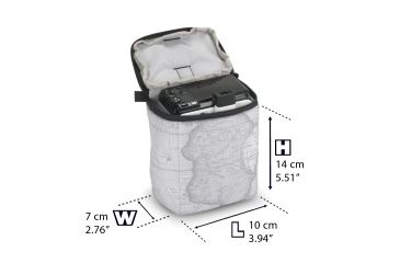 Image of National Geographic Walkabout Slender Messenger, Gray NGW2400