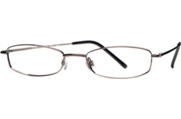 Image of National NA0017 Eyeglass Frames - Shiny Gun Metal Frame Color