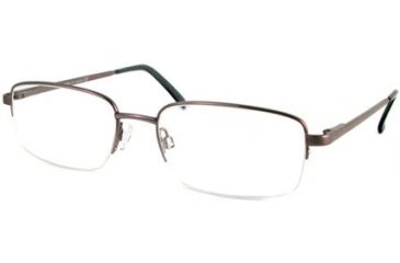Image of National NA0302 Eyeglass Frames - Shiny Dark Brown Frame Color