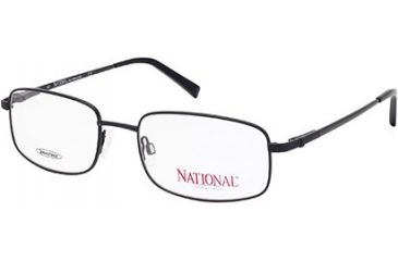 Image of National NA0315 Eyeglass Frames - Matte Black Frame Color