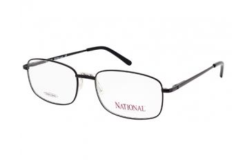 Image of National NA0319 Eyeglass Frames - Matte Black Frame Color