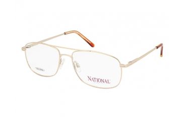 Image of National NA0320 Eyeglass Frames - Gold Frame Color
