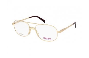 Image of National NA0324 Eyeglass Frames - Gold Frame Color