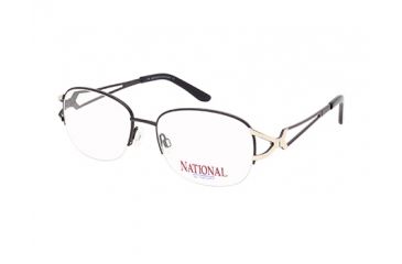 Image of National NA0332 Eyeglass Frames - Black Frame Color