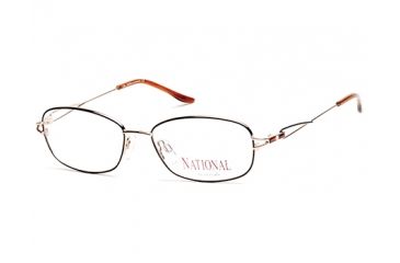 Image of National NA0334 Eyeglass Frames - Gold Frame Color