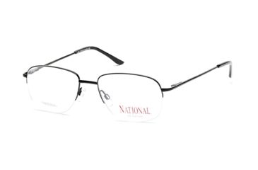 Image of National NA0335 Eyeglass Frames - Matte Black Frame Color