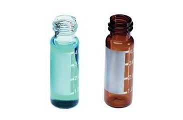 Image of National Scientific 4 mL Screw-Thread Vials, National Scientific C4015-10 Septa