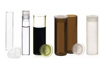 Image of National Scientific Shell Vials, National Scientific C4015-96PA Inserts Polyspring, Polypropylene