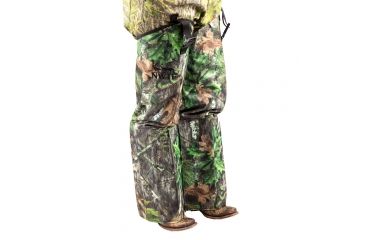 Image of National Wild Turkey Federation 9120 Chaps, Black/Mossy Oak Obsession, Husky 60001
