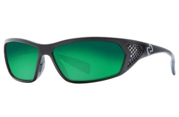 Image of Native Eyewear Andes Sunglasses,Asphalt/Iron Frame,Green Reflex Lens,Polarized,153 302 529
