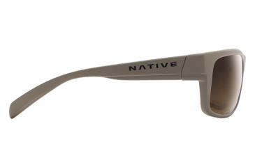 Image of Native Eyewear Ashdown, Desert Tan Frame, Brown Lens, 186 936 524