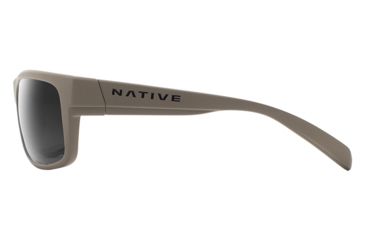 Image of Native Eyewear Ashdown, Desert Tan Frame, Gray Lens, 186 936 523