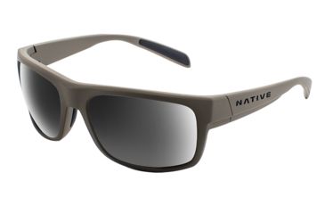 Image of Native Eyewear Ashdown, Desert Tan Frame, Gray Lens, 186 936 523
