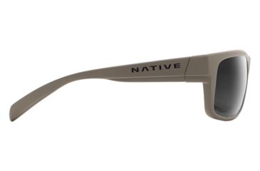 Image of Native Eyewear Ashdown, Desert Tan Frame, Gray Lens, 186 936 523