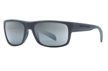 Image of Native Eyewear Ashdown, Granite Frame, Silver Reflex Lens, 186 911 528