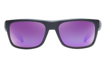 Image of Native Eyewear Ashdown, Matte Black Frame, Violet Reflex Lens, 186 302 531