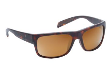 Image of Native Eyewear Ashdown, Matte Dark Tortoise Frame, Bronze Reflex Lens, 186 914 527