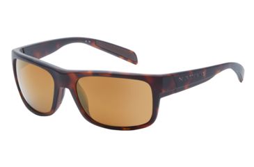 Image of Native Eyewear Ashdown, Matte Dark Tortoise Frame, Bronze Reflex Lens, 186 914 527