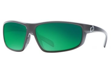 Image of Native Eyewear Bigfork Sunglasses,Asphalt Frame,Green Reflex Lens,Polarized,161 302 529