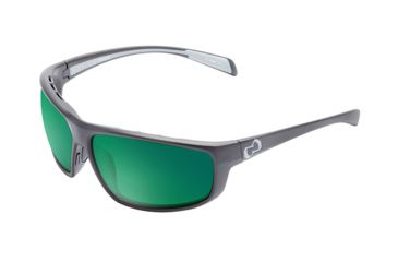 Image of Native Eyewear Bigfork Sunglasses,Asphalt Frame,Green Reflex Lens,Polarized,161 302 529