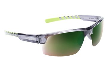 Image of Native Eyewear Catamount, Dark Crystal Gray Frame, Green Reflex Lens, 189 929 529
