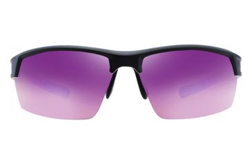 Image of Native Eyewear Catamount, Matte Black / Crystal Frame, Violet Reflex Lens, 189 931 531