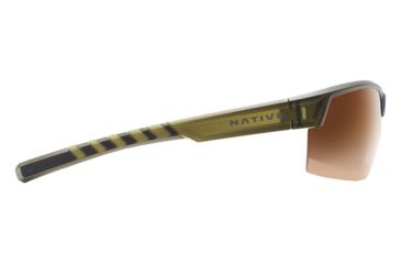 Image of Native Eyewear Catamount, Matte Moss Frame, Brown Lens, 189 356 524