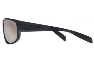 Image of Native Eyewear Crestone Sunglasses,Asphalt/Dark Gray/Asphalt Frame,Silver Reflex Gray Lens,Polarized,176 902 528