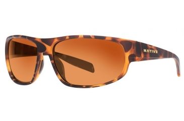 Image of Native Eyewear Crestone Single Vision Prescription Sunglasses,Desert Tort Frame,Polarized,176 312 524SV