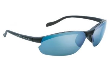 Image of Native Eyewear Dash XP Sunglasses, Asphalt Frame, Blue Reflex Gray Lens, Polarized, 116 302 519