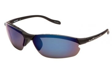 Image of Native Eyewear Dash XP Sunglasses, Asphalt Frame, Blue Reflex Gray Lens, Polarized, 116 302 519