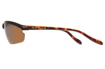 Image of Native Eyewear Dash XP Sunglasses, Maple Tort Frame, Brown Lens, Polarized, 116 342 515
